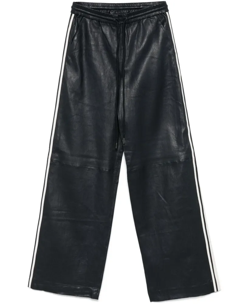 SPRWMN Hose aus Leder - Blau Blau