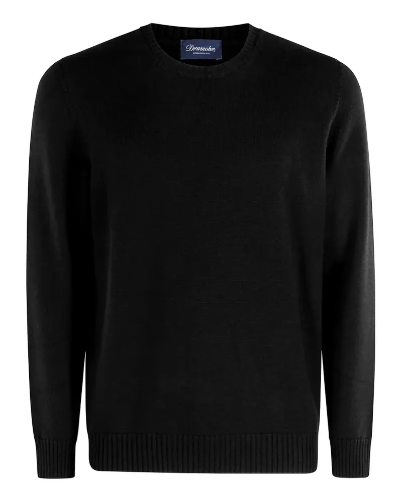 Drumohr  crew-neck long-sleeve sweater - Schwarz Schwarz