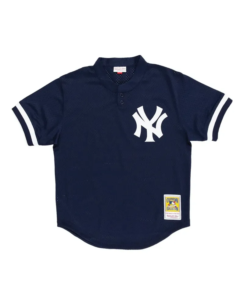 Mitchell & Ness MLB Yankees 1995 Bernie Williams T-Shirt - Blau Blau