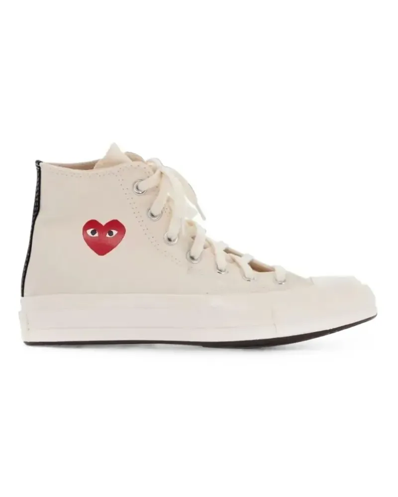 Comme des Garçons x Converse Chuck Taylor 70 Sneakers mit Herzpatch - Nude Nude