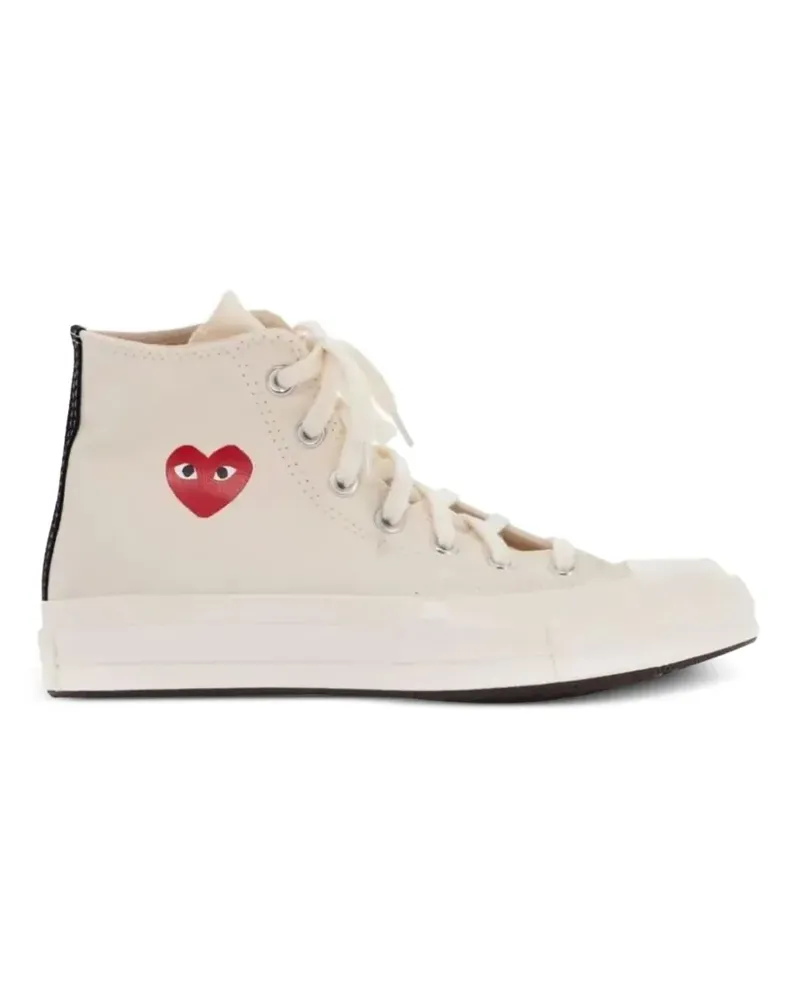 Comme des Garçons x Converse Chuck Taylor 70 Sneakers mit Herzpatch - Nude Nude