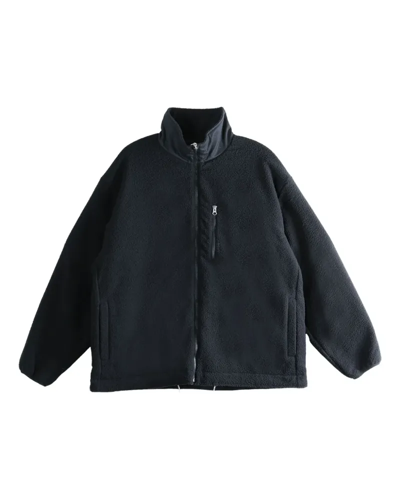 nanamica fleece bomber jacket - Schwarz Schwarz