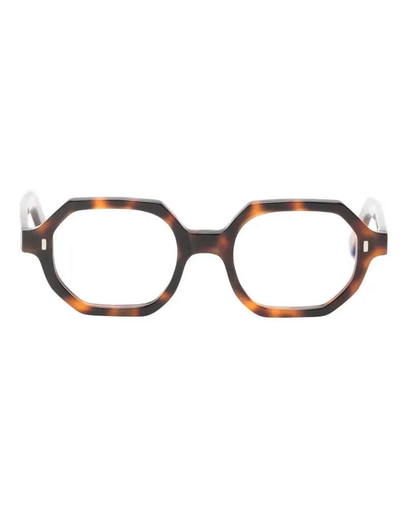 L.G.R. Zanzibar Bold geometric-frame glasses - Braun Braun