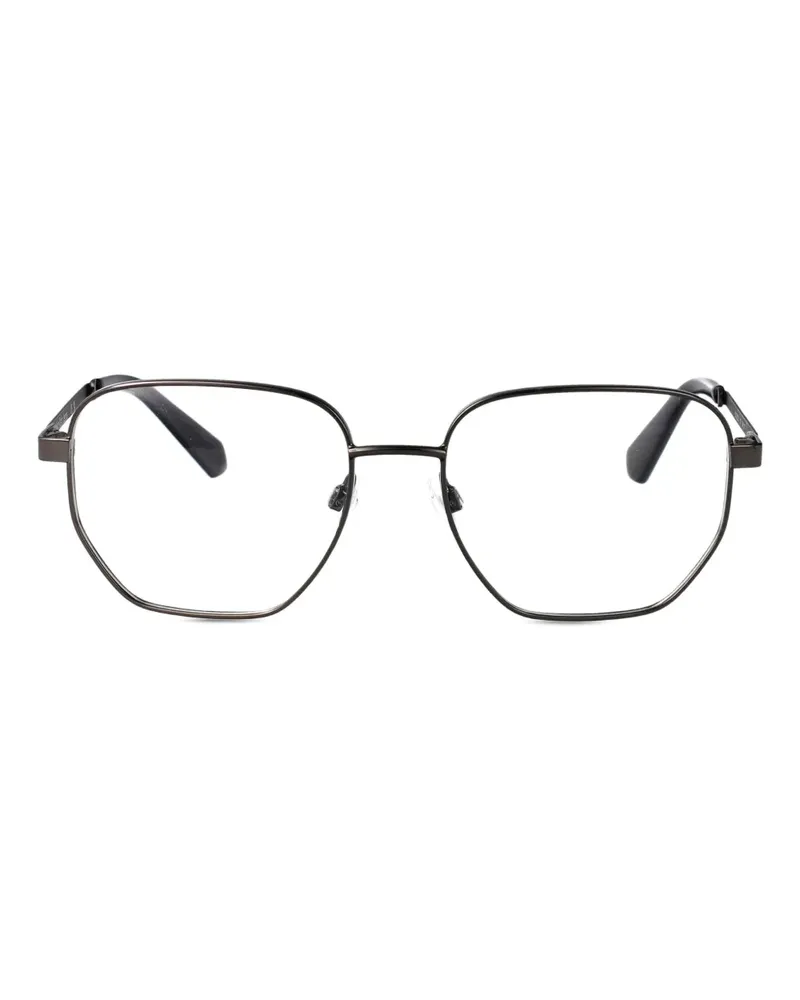 Calvin Klein CKJ25203 Brille mit geometrischen Gestell - Schwarz Schwarz