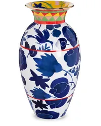 La DoubleJ Hohe' Wildbird' Vase Blau