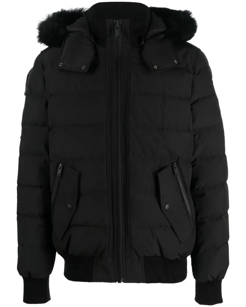 Moose Knuckles Onyx Scotchtown Daunenjacke - Schwarz Schwarz