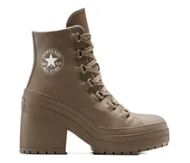 Chuck 70 Schnürstiefel mit Blockabsatz - Braun