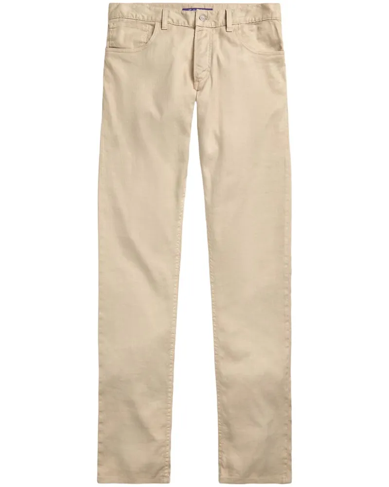 Ralph Lauren Hose mit schmalem Schnitt - Nude Nude