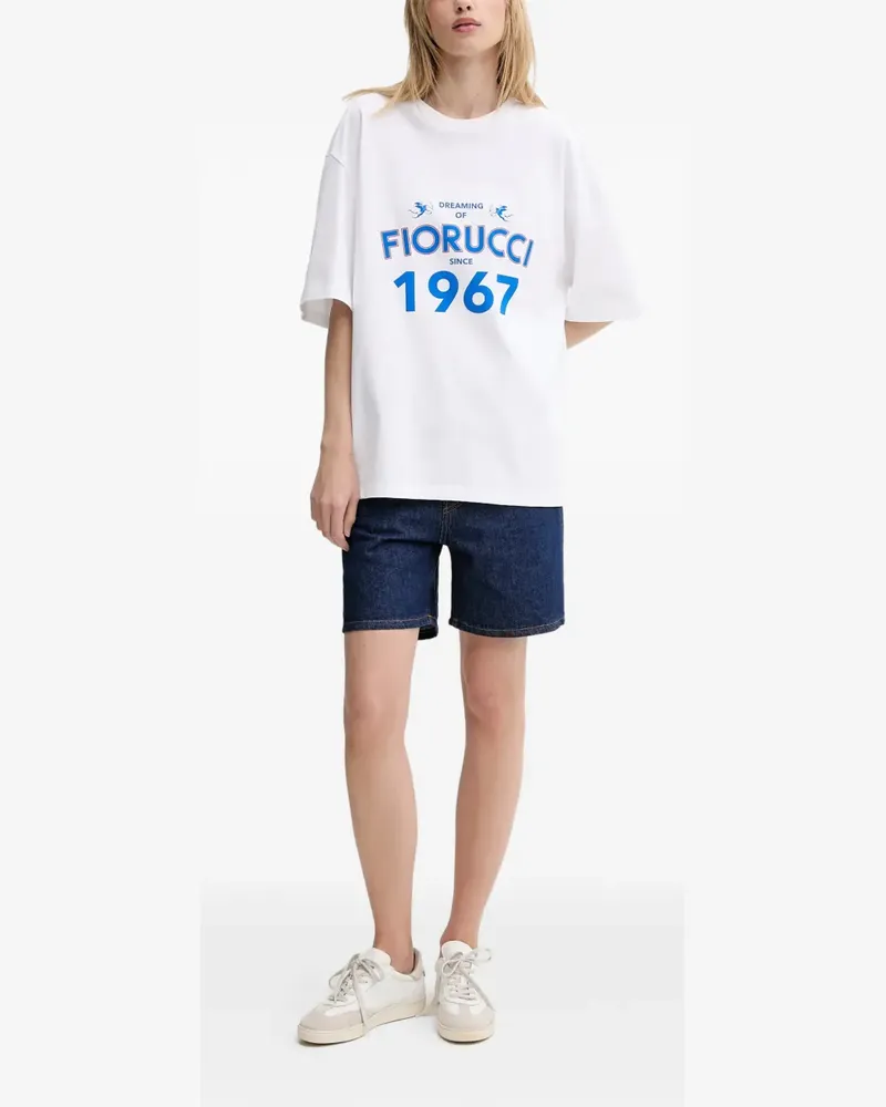 Fiorucci cotton denim shorts - Blau Blau