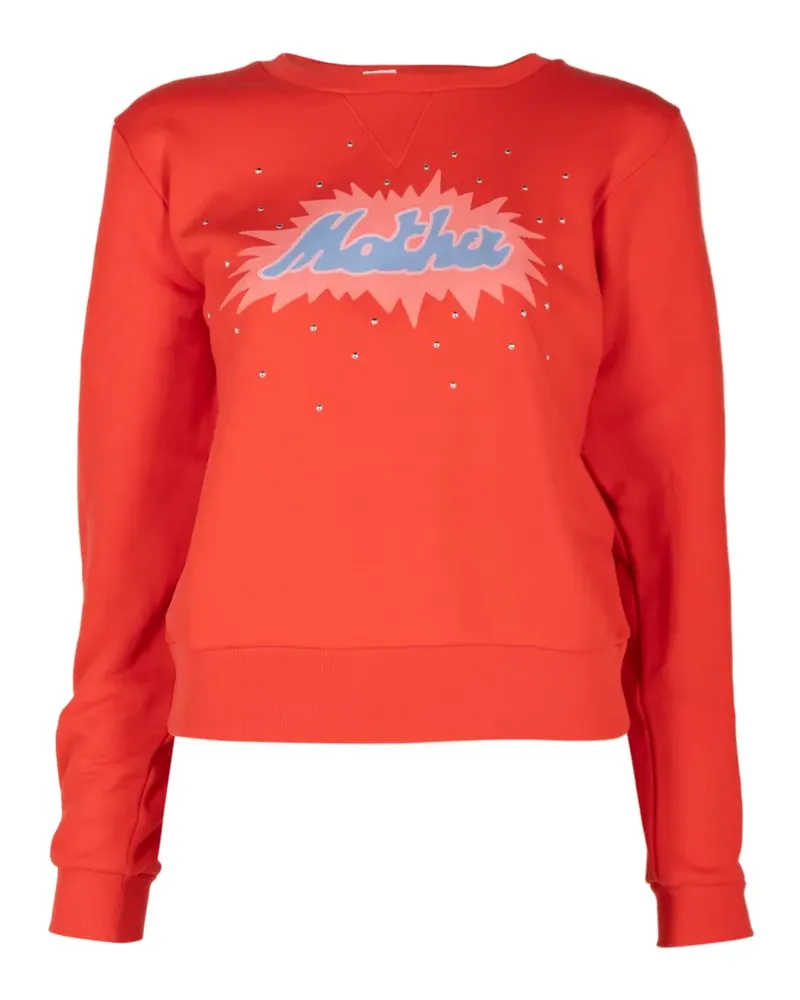 Mother The Dorito Camper logo-print sweatshirt - Rot Rot