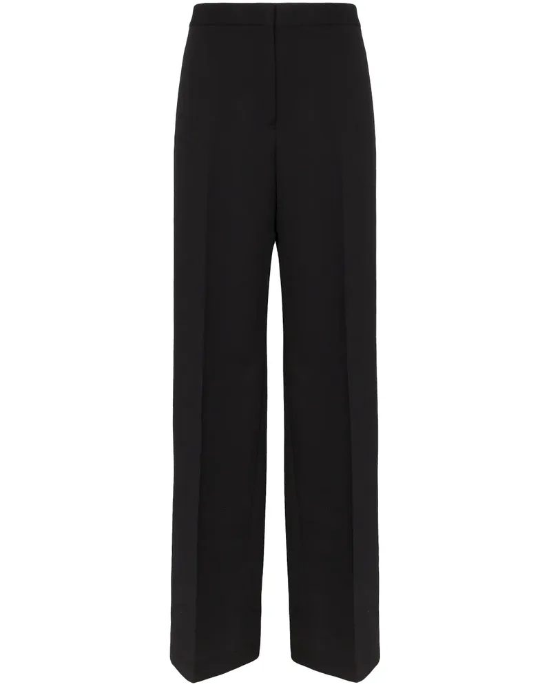 Jil Sander Weite Hose mit Schlitzen - Blau Blau