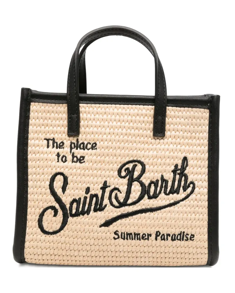 MC2 Saint Barth mini Vivian tote bag - Nude Nude