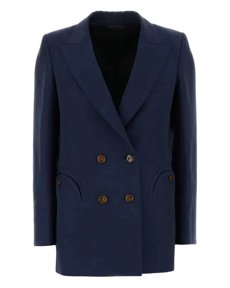 Blazé Milano Doppelreihiger Blazer - Blau Blau