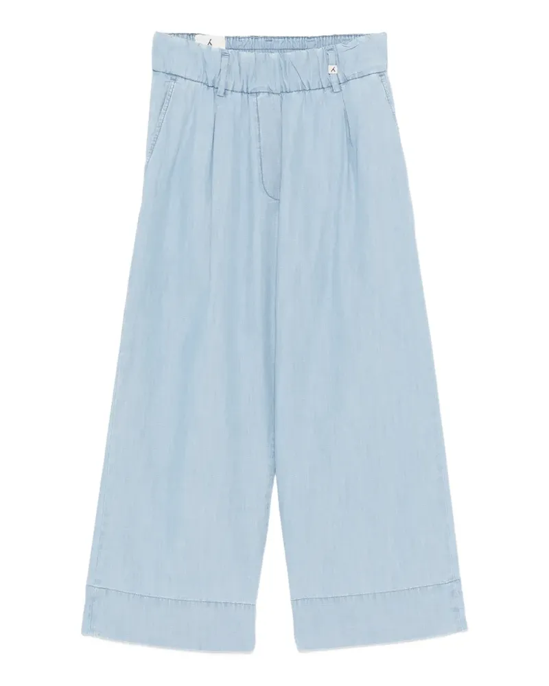 MYTHS Hose mit Falten - Blau Blau