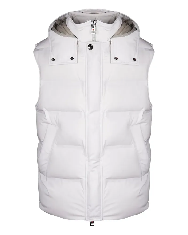 KIRED hooded padded gilet - Weiß Weiß