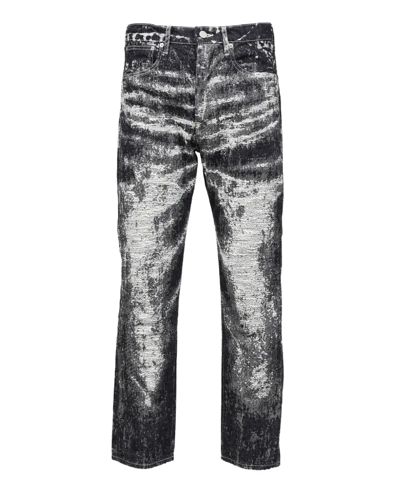 TAAKK Ausgeblichene Jeans - Schwarz Schwarz