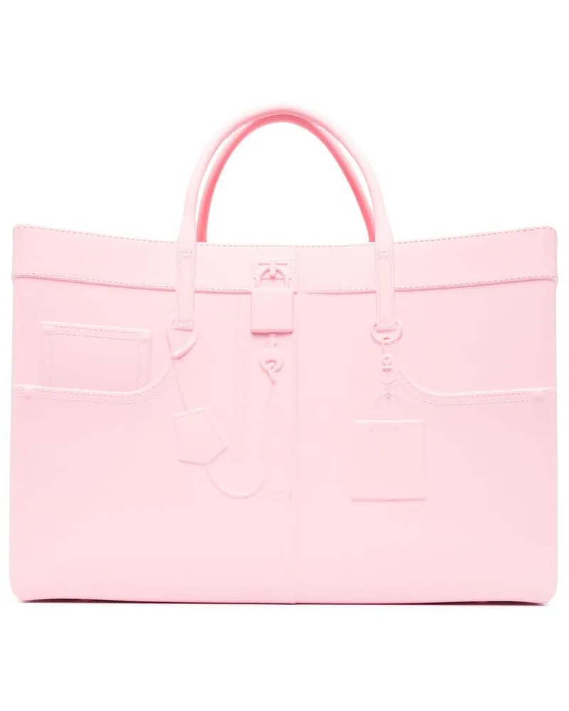 MEDEA Rechteckiger Shopper Rosa