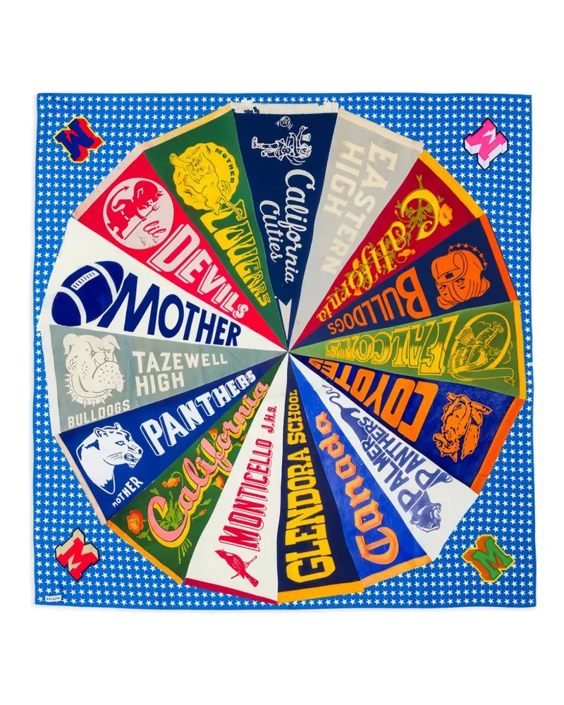 Mother Scarf It Up Schal - Blau Blau