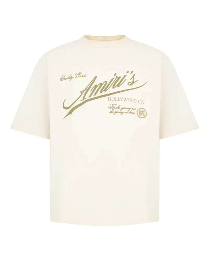 Amiri Quality Goods T-shirt - Nude Nude