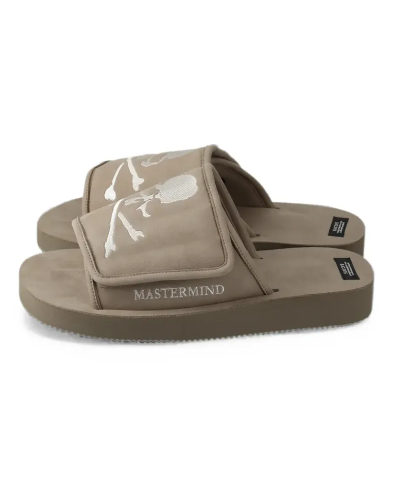 Mastermind World x Suicoke slides - Nude Nude