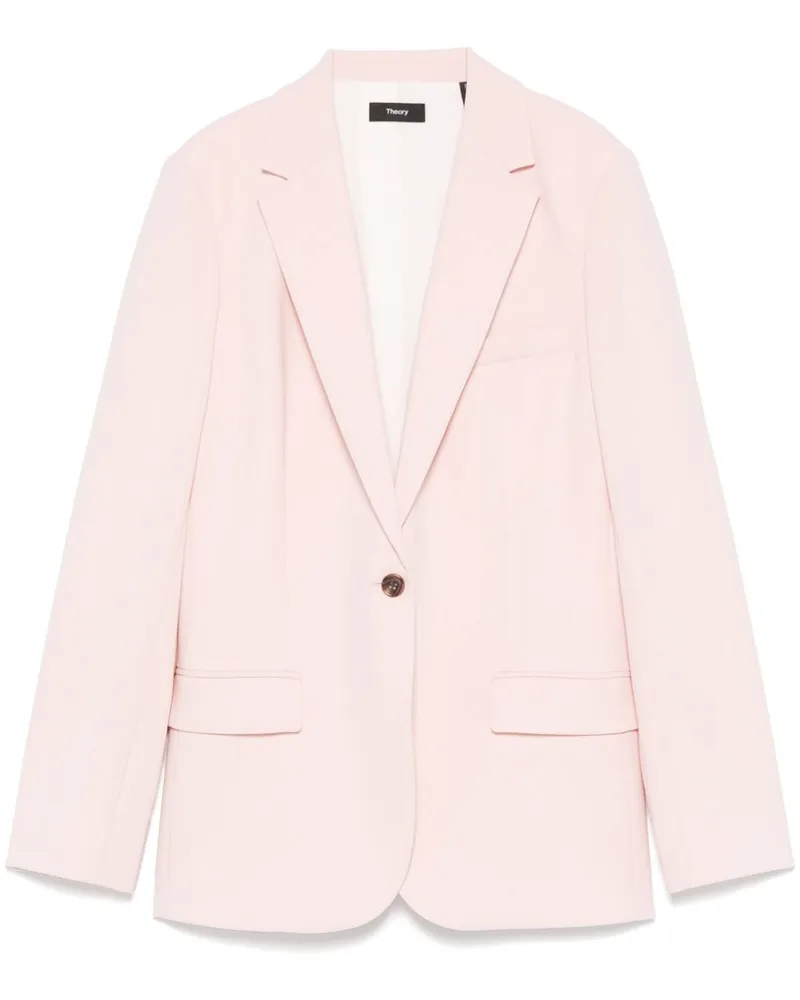 Theory Staple Blazer - Rosa Rosa