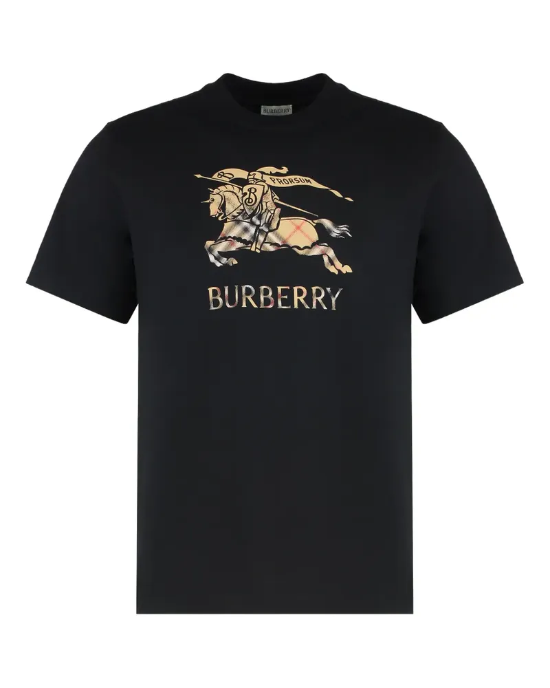 Burberry graphic-print T-shirt - Schwarz Schwarz