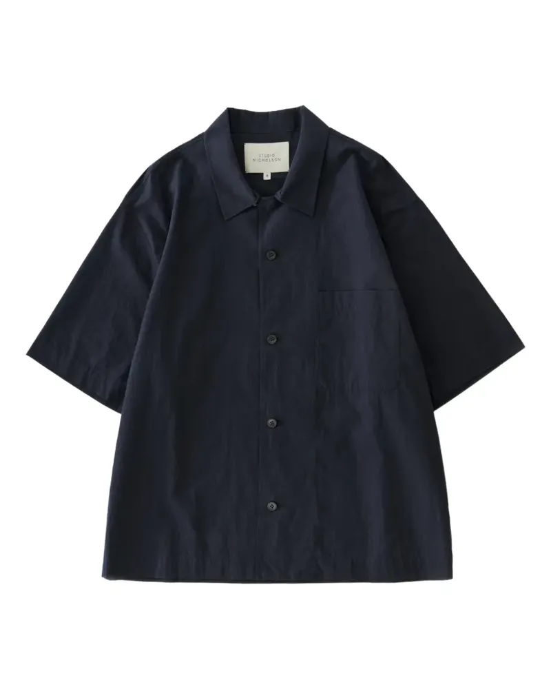 Studio Nicholson Agios shirt - Blau Blau