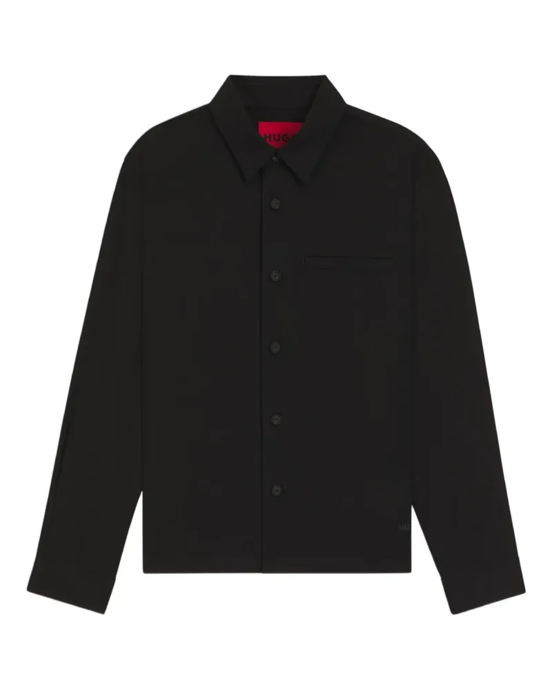 HUGO BOSS Klassisches Hemd - Schwarz Schwarz