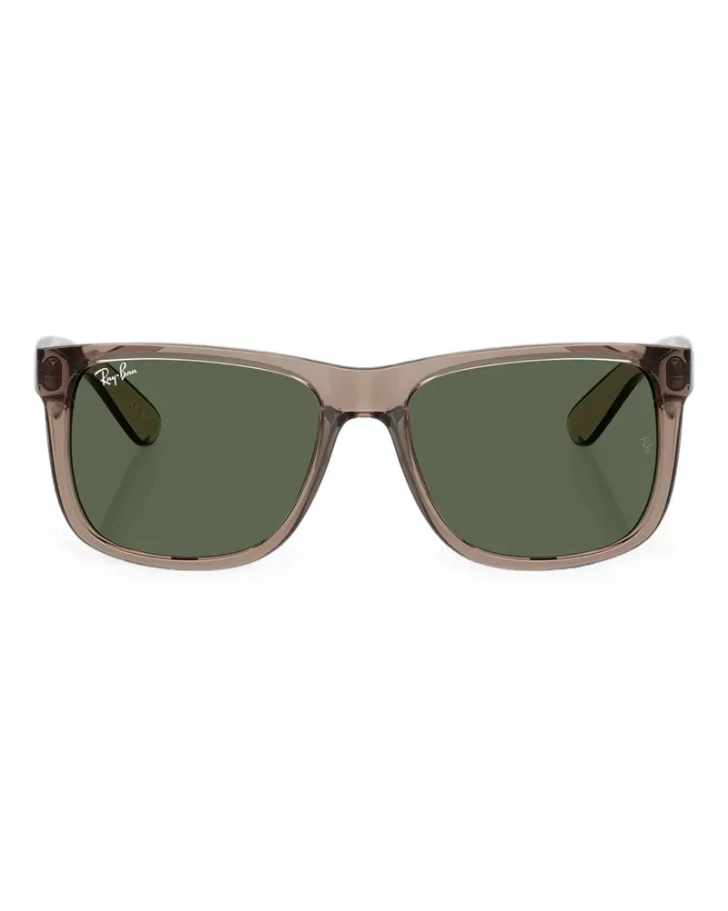 Ray Ban Eckige Justin Classic Sonnenbrille - Braun Braun