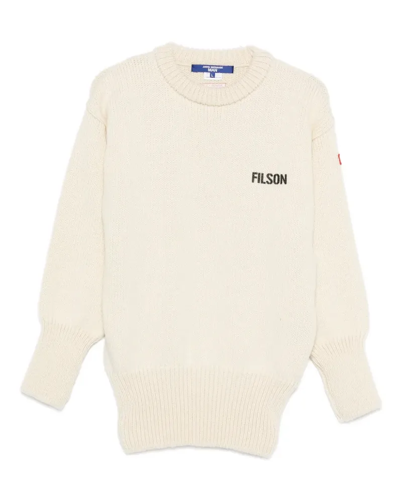 Junya Watanabe log-sleeves sweater - Nude Nude