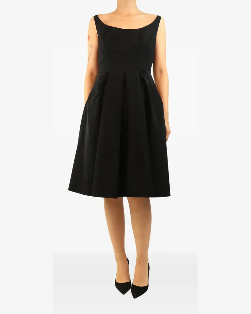 Philosophy Di Lorenzo Serafini sleeveless pleated midi dress - Schwarz Schwarz
