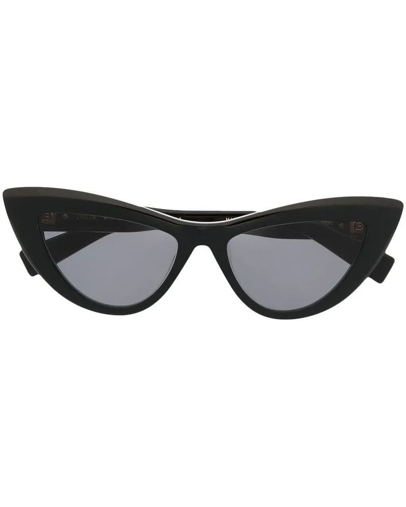 Balmain Jolie Cat-Eye-Sonnenbrille - Schwarz Schwarz
