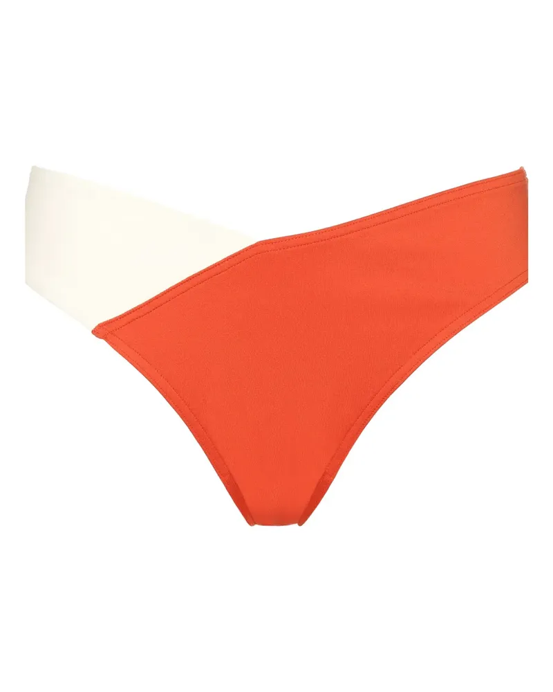 Eres Dialogue Bikinihöschen mit hohem Bund - Orange Orange