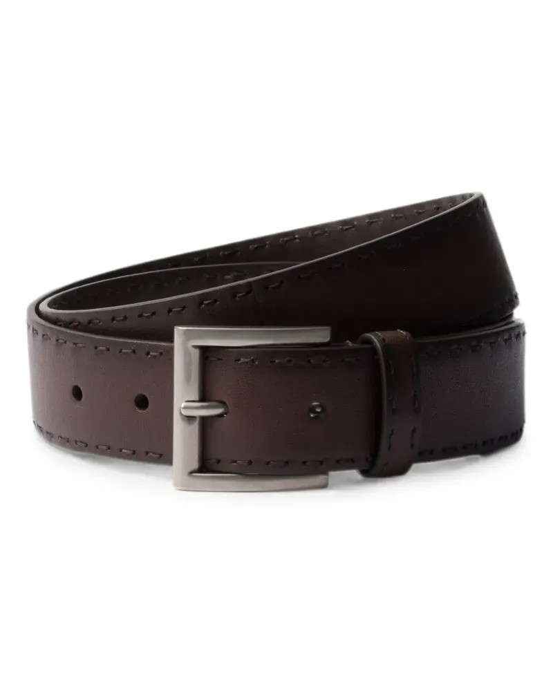 Prada Ledergürtel - Braun Braun