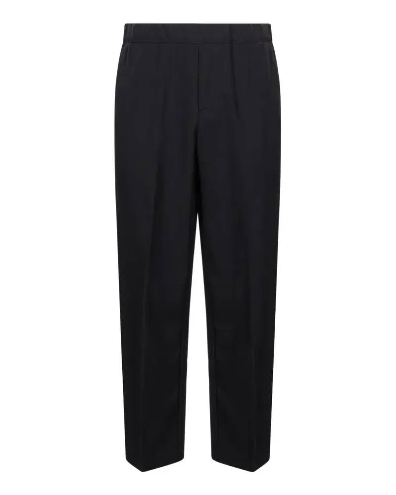 Costumein Plissierte Hose mit Stretchbund - Schwarz Schwarz