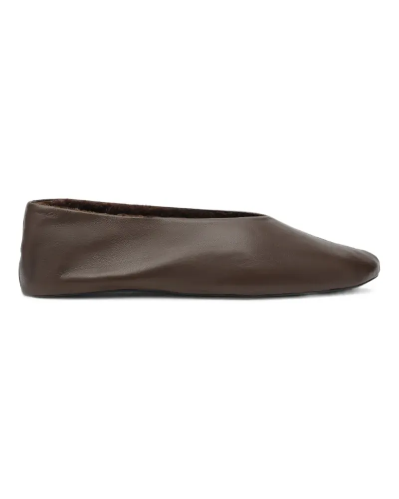 The Row Stella Slipper - Braun Braun