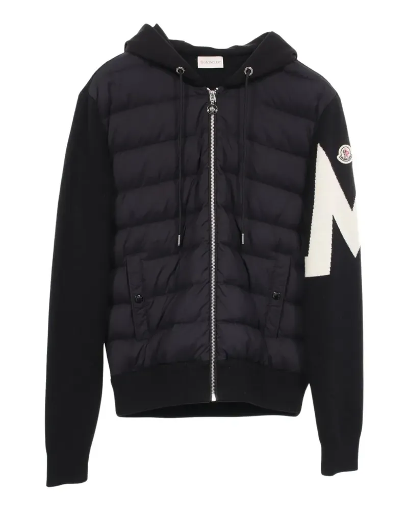 Moncler 2010s Kapuzenjacke - Schwarz Schwarz