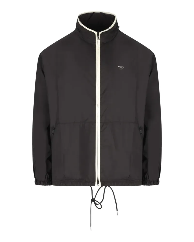 Prada Jacke mit Reißverschluss - Schwarz Schwarz