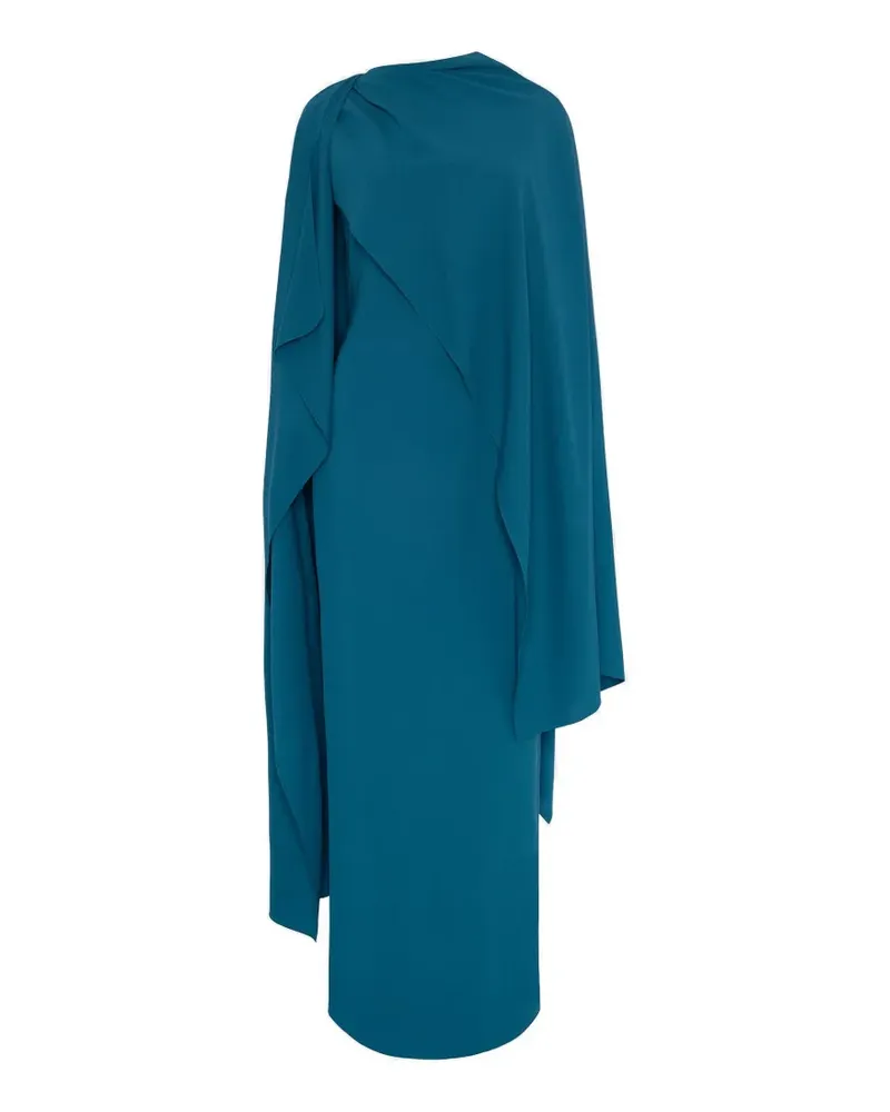 Roksanda Ilincic Deena Maxikleid mit Cape-Detail - Grün Grün