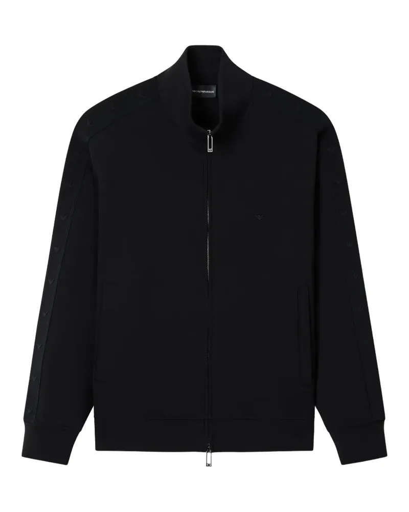 Emporio Armani Sweatshirt mit Reißverschluss - Schwarz Schwarz