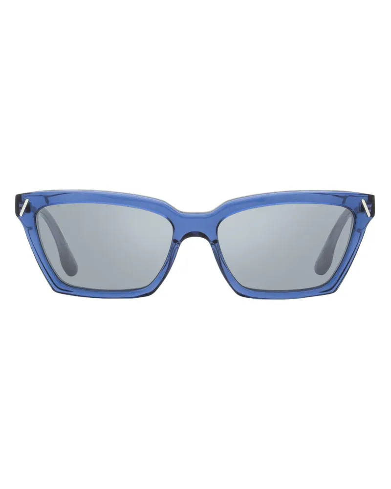 Victoria Beckham Soft Square Sonnenbrille - Blau Blau