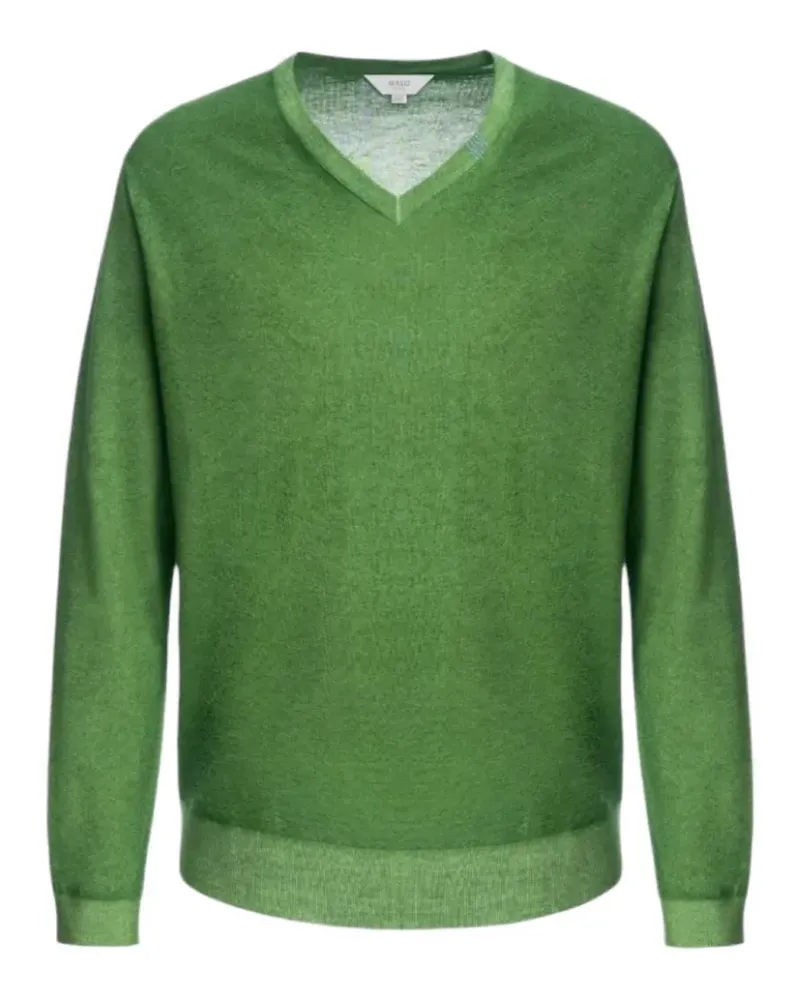 Malo Tavolozza Strickpullover - Grün Grün