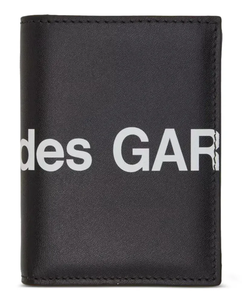 Comme des Garçons Huge Logo Group wallet - Schwarz Schwarz