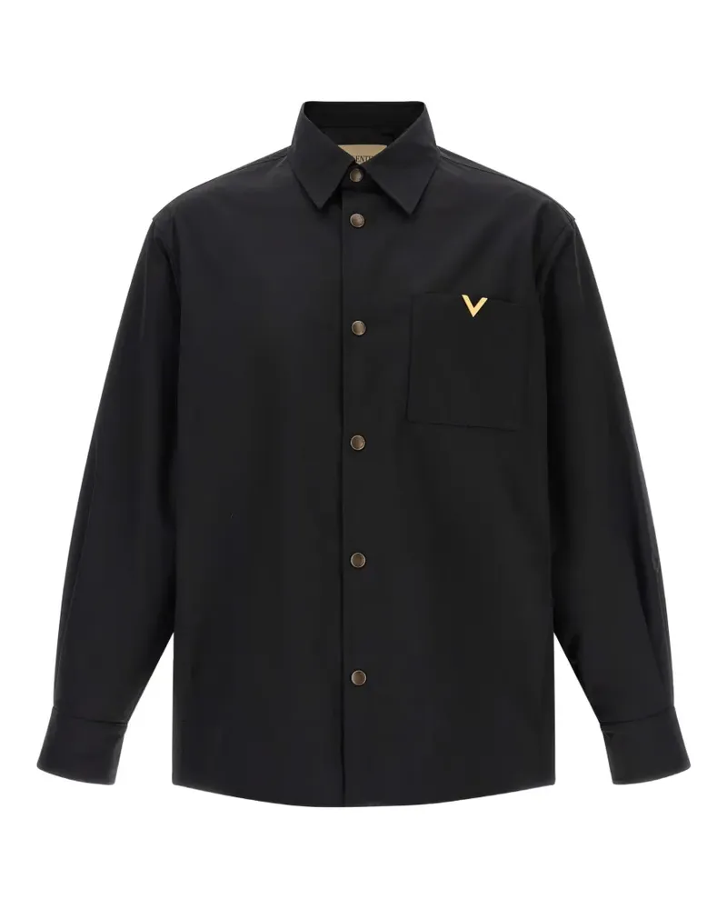 Valentino Garavani VGold pocket overshirt - Schwarz Schwarz