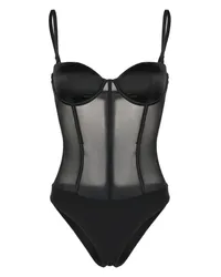 Fleur Du Mal Body in Netzoptik Schwarz