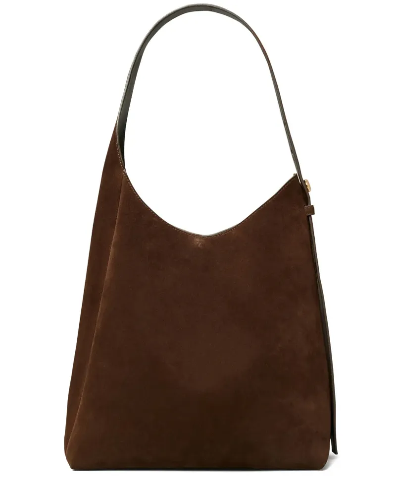 Tory Burch Romy Tote Bag aus Wildleder - Braun Braun