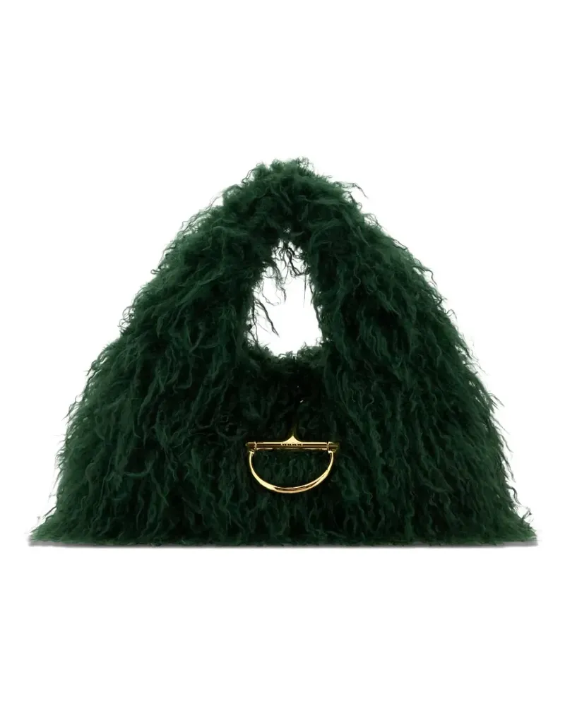 Gucci Softbit Schultertasche - Grün Grün