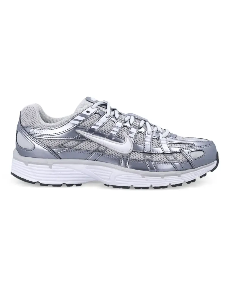Nike P-6000 Sneakers im Metallic-Look - Silber Silber