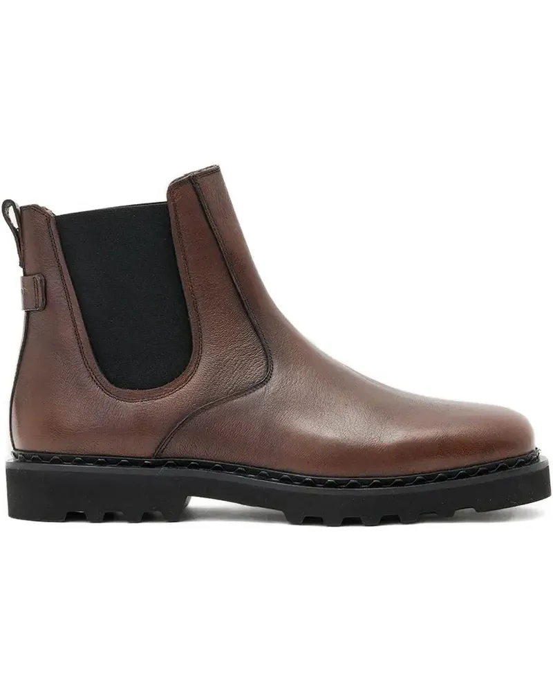 AllSaints Skiff Chelsea-Boots - Braun Braun