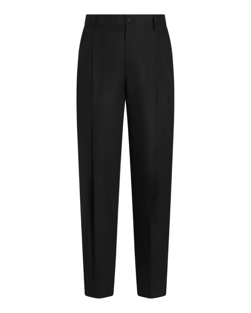 Dolce & Gabbana linen trousers - Schwarz Schwarz